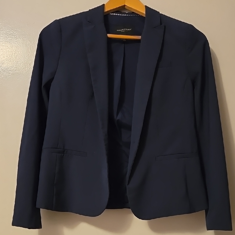 Banana Republic Navy Blazer